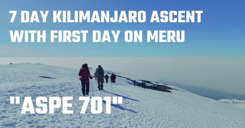 Mount Meru & Kilimanjaro